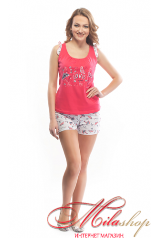 Молодежная пижама из хлопка MTF 01207П